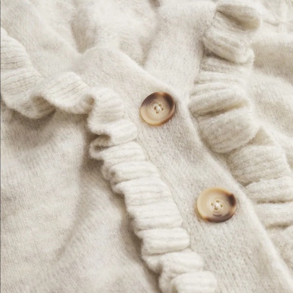 Mango Ruffle Cardigan - Picture 5 of 10